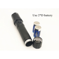 Factory Supply Heavy Duty Metal Adjustable Focus 2*D battery 10w Emergency 800 lumen Most Powerful Cree led Flashlight Torch